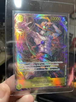 Portgas.D.Ace OP07-119 (SEC) ALT ART One Piece card Game NM English - Image 1
