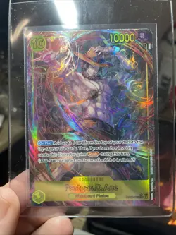 Portgas.D.Ace OP07-119 (SEC) ALT ART One Piece card Game NM English - Image 2