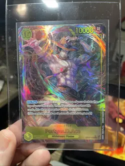 Portgas.D.Ace OP07-119 (SEC) ALT ART One Piece card Game NM English - Image 4