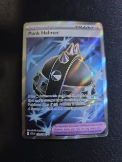 Punk Helmet 121/94 Pokemon Trainer Card Phantasmal Flames - Image 1