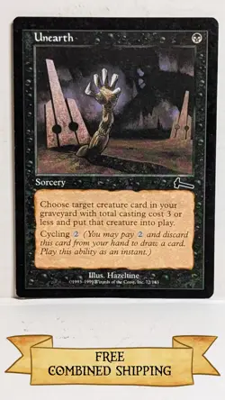 4x Unearth Urza's Legacy Regular - Image 2