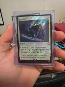 ContinueU Surge Foil Teenage Mutant Ninja Turtles TMNT MTG Foil - Image 1