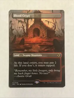 Blood Crypt (Borderless) Lorwyn Eclipsed Regular - Image 1