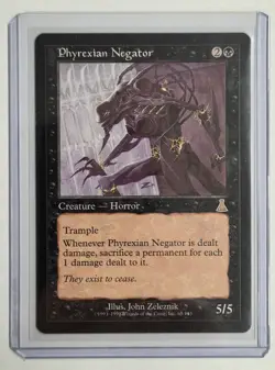 Phyrexian Negator MTG - Urza's Destiny Magic the Gathering Rare Black Creature - Image 3