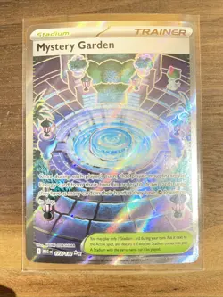 Pokemon Mystery Garden 172/132 Me01: Mega Evolution Holo - Image 1