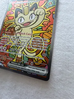 Meowth Ex 121/088 SIR Pokemon English Perfect Order 2026 GEM MINT - Image 5
