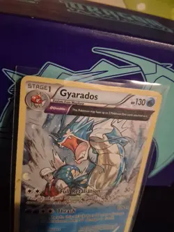 Gyarados FULL ART Cosmos Reverse Holo 21/98 XY Ancient Origins Pokemon HP *SALE* - Image 2