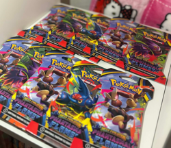 (10x) Pokemon Mega Evolution Phantasmal Flames Booster Packs - Image 1
