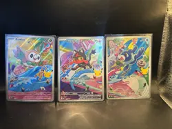 Pokemon TCG First Partner Illustration Collection Alola: Rowlet, Litten, Popplio - Image 1