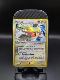 2006 Pokemon Pidgeot Delta Species 14/110 Holon Phantoms Holo Rare NM - Image 1