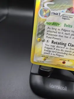 2006 Pokemon Pidgeot Delta Species 14/110 Holon Phantoms Holo Rare NM - Image 4