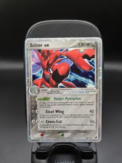 2005 Pokemon Scizor ex 108/115 EX Unseen Forces Holo Rare NM-LP - Image 1