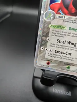 2005 Pokemon Scizor ex 108/115 EX Unseen Forces Holo Rare NM-LP - Image 4