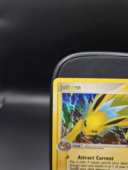 2005 Pokemon Jolteon 8/115 EX Unseen Forces Reverse Holo Rare NM - Image 2