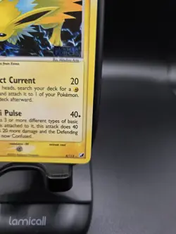 2005 Pokemon Jolteon 8/115 EX Unseen Forces Reverse Holo Rare NM - Image 5