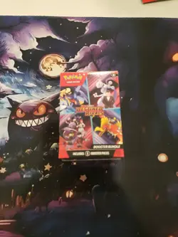 Pokemon Destined Rivals Lot Booster Bundle, Sleeved Booster Packs and Checklane - Image 2