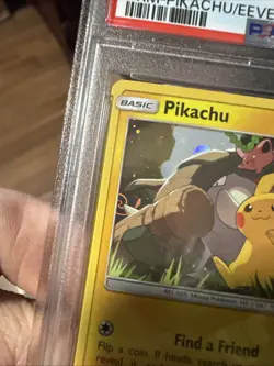 2019 POKEMON SM BLACK STAR PROMO #SM234 PIKACHU-HOLO PSA 9 With Swirl! - Image 1