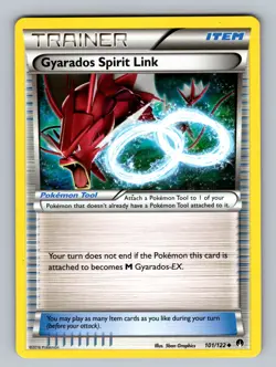 Gyarados Spirit Link 101/122 Uncommon XY - BREAKpoint NM - LP Pokemon TCG - Image 1