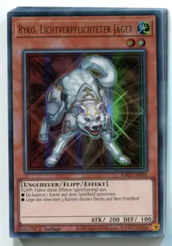 Yu-Gi-Oh! Ryko Lichtverpflichteter Jager Ultra Rare RA02-DE003 - Image 1