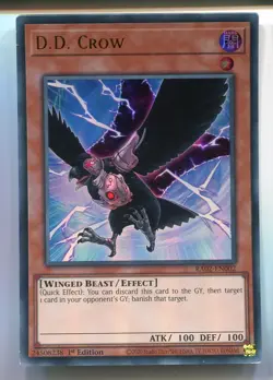 Yu-Gi-Oh! D.D. Crow Ultra Rare englisch Ra02-EN002 Krahe - Image 1