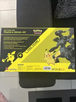 Pokemon TCG Pikachu and Zekrom-GX Tag Team Premium Collection Box Sealed New - Image 2