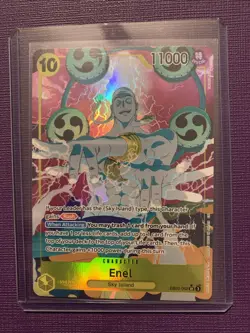 One Piece TCG English EB02-052 Enel Alt Art Parallel - Image 1