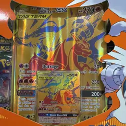 Pokemon TCG: Reshiram & Charizard GX Tag Team Collection New Sealed W/ Evolving - Image 4