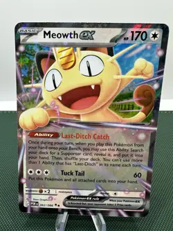 Meowth EX 062/088 Perfect Order Double Rare Pokemon TCG - Image 1