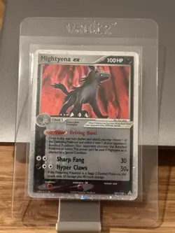 Pokemon Mightyena EX Holon Phantoms 101/110 Ultra Rare Holo Card English 2006 - Image 1