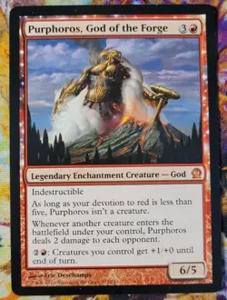 x1 - NM Purphoros, God of the Forge - MTG Theros - Magic the Gathering - 4 avail - Image 5
