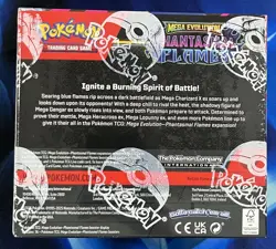Pokemon 2025 Mega Evolution Phantasmal Flames Booster Box TCG Sealed Nm Mint - Image 3