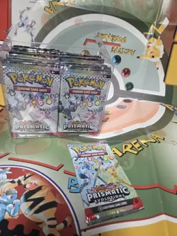 Prismatic Evolutions Booster Packs Lot 36 FACTORY SEALED PACKS Pokemon TCG 2025 - Image 5
