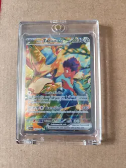Pokemon TCG Journey Together Hops Zacian EX Card 186/159 Full Art - Image 1