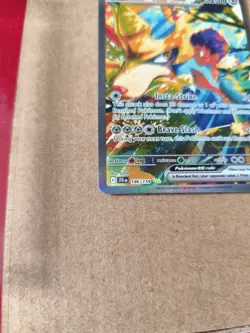 Pokemon TCG Journey Together Hops Zacian EX Card 186/159 Full Art - Image 4