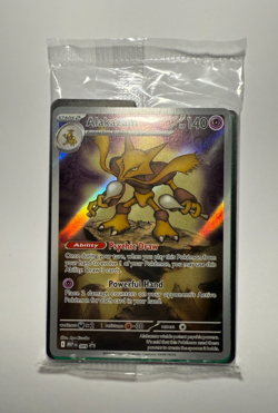 Two Alakazam Pokemon Mega Evolutions Black Star Promos 009 SEALED - Image 2