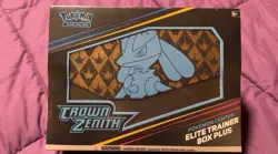 Pokemon TCG ETB Crown Zenith Pokemon Center Exclusive New Sealed - Image 1