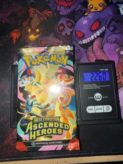 Ascended Heroes Pokemon TCG Boosters (x5) 22.60-22.63g!! God PacksU! - Image 1