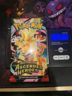 Ascended Heroes Pokemon TCG Boosters (x5) 22.60-22.63g!! God PacksU! - Image 2