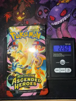 Ascended Heroes Pokemon TCG Boosters (x5) 22.60-22.63g!! God PacksU! - Image 4