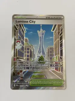 Lumiose City 111/088 Ultra Rare Perfect Order Pokemon - Pack Fresh Near Mint NM - Image 1