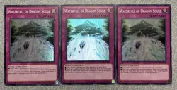 Waterfall of Dragon Souls MACR-EN078 (x3) Super Rare 1st Edition LP - Image 1