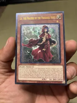 Lo, The Prayers Of The Voiceless Voice OP26-EN002 UTR Yugioh! LP - Image 1