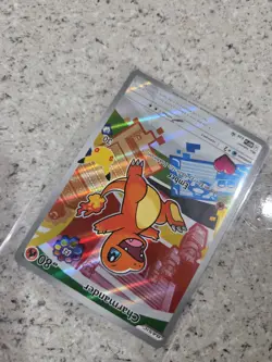 Pokemon Charmander Holo Card 038 80 HP Ember Flame Basic Pokemon TCG - Image 3