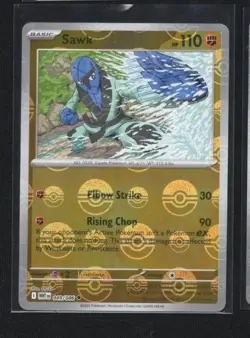 Sawk (Poke Ball Pattern) 049/086 SV: WHT EN | NM Pokemon Card - Image 1