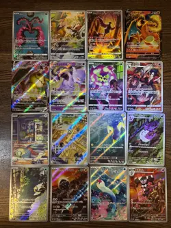 AR bulk lot & Set of Charizard Mewtwo Mimikyu Japanese Pokemon 16 Card #34 - Image 1