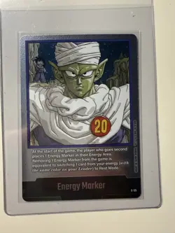 Bandai Dragon Ball Super Card Game Piccolo Energy Marker E-55 Single Card - Image 1