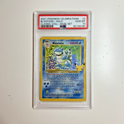 Pokemon Card Blastoise Holo 25th 2/102 Celebrations Set Base ENG Gem MT PSA 10 - Image 1