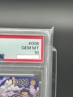 PSA 10 Monkey D. Luffy ST10-006 SR One Piece Day Card 2024 Japanese OP Japan - Image 4