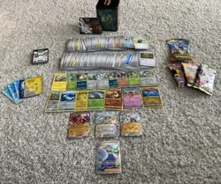 Nice 450+pc Pokemon Card Lot Incl Foils UR EX Holos Rares C/UC 2020s-2025 Sets - Image 1
