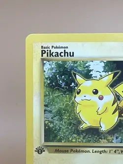1st Edition Pikachu 60/64 Jungle Set Rare Vintage Pokemon Card - LP - Image 3